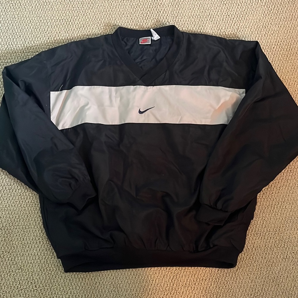 Vintage Nike v neck jacket